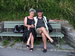 Lisbeth und Angelo geniessen das Leben